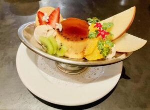 プリンアラモード