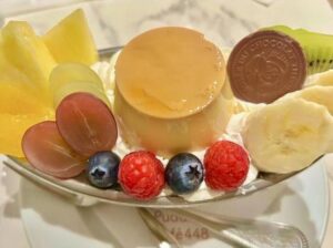 プリンアラモード
