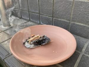 送り火・迎え火