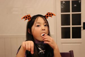 ハロウィン,仮装,子供, 女の子, 手作り
