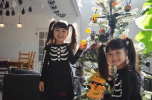 ハロウィン,仮装,子供, 女の子, 手作り