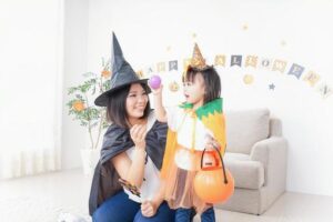 ハロウィン,仮装,子供, 女の子, 手作り