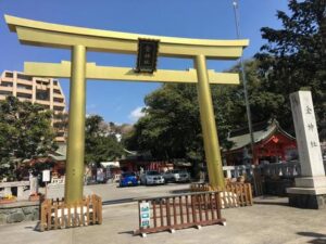 御金神社　鳥居