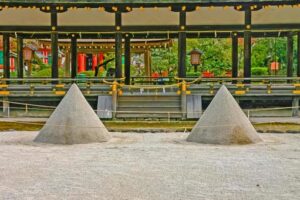 上賀茂神社 立砂