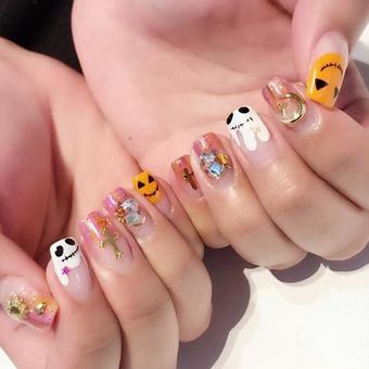 ハロウィン ３Ｄネイル